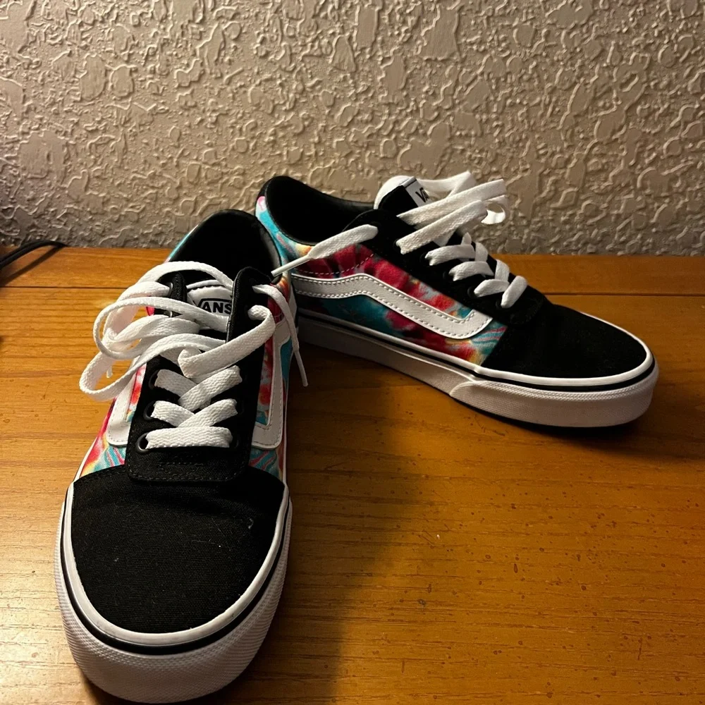 multicolor tie dye vans - Picture 2 of 3